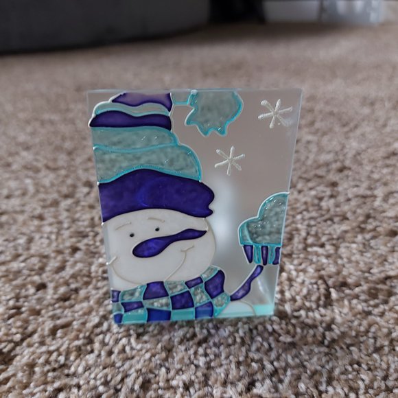 💥3/$10💥Winter Snow Collection by Avon - Tealight Holders - Picture 5 of 7